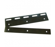 Plaque de fixation pour lanière souple PVC